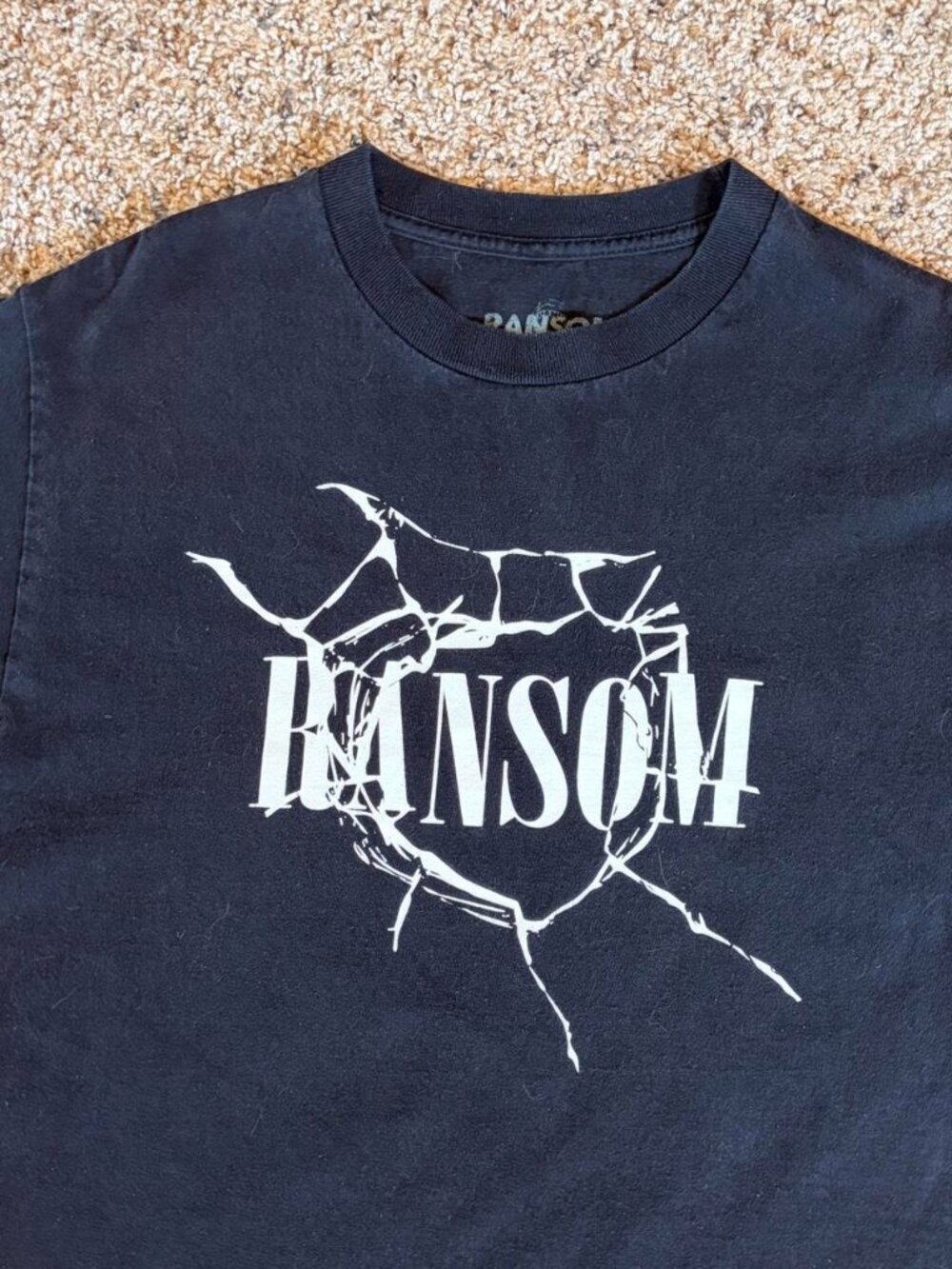 Ransom Mens Black T Shirt - Picture 3 of 7